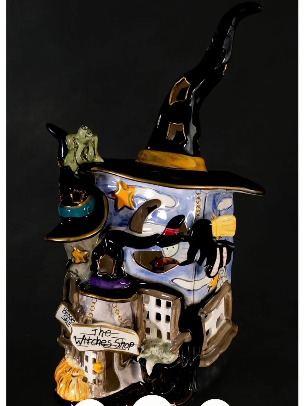 Blue Sky Clayworks Witches Shop Tea Light